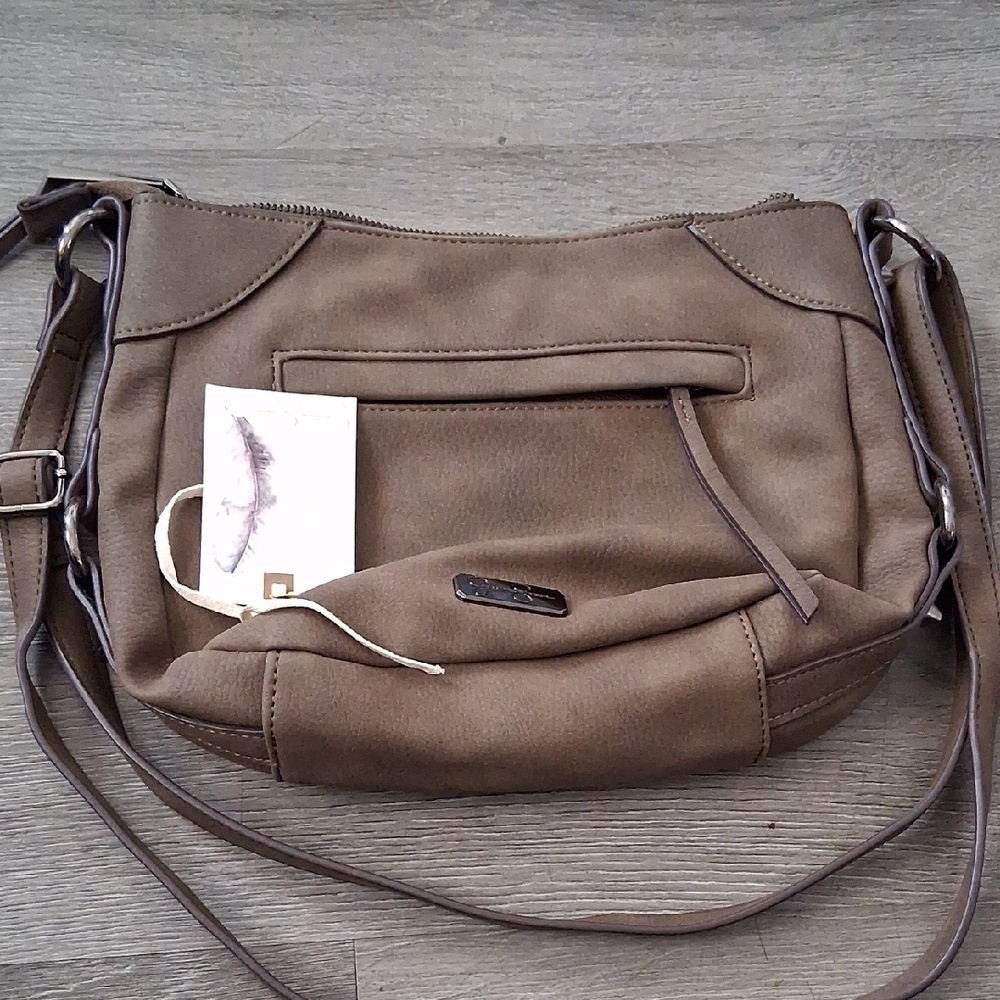 Jessica Simpson Brown Crossbody Bag
